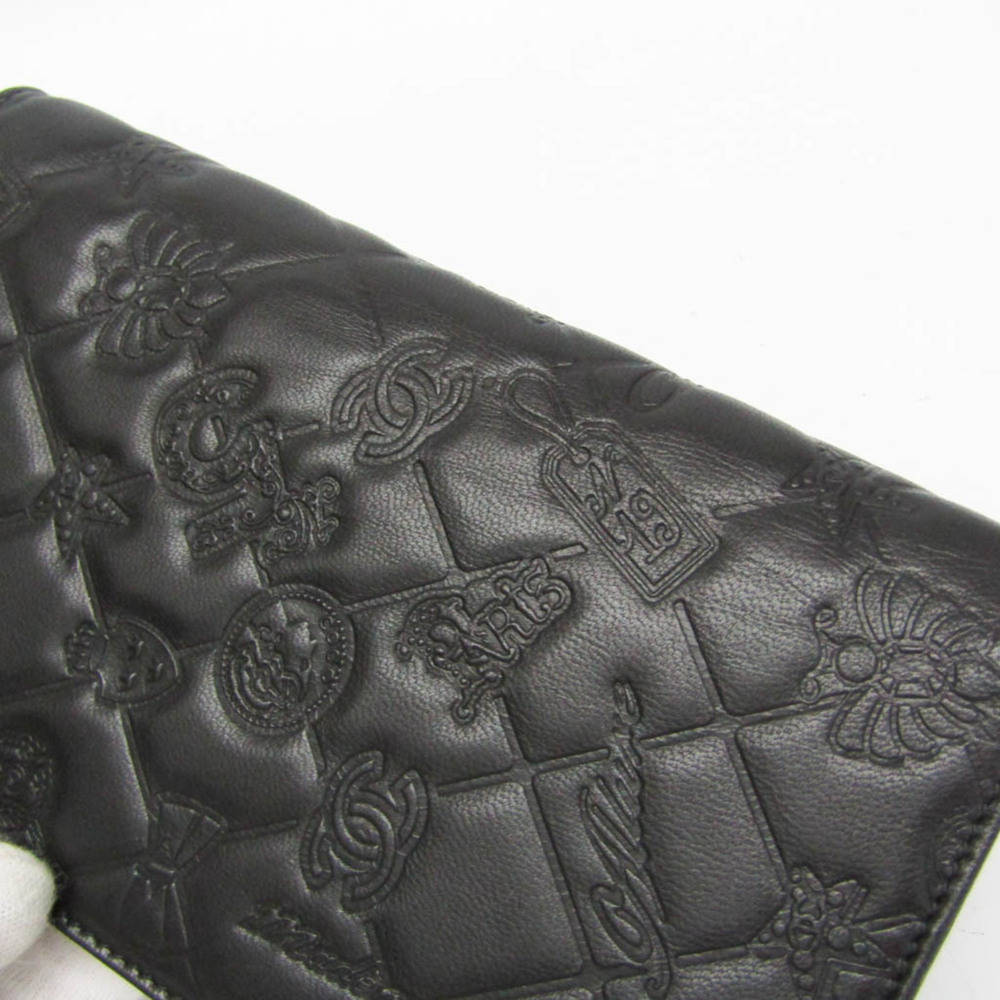 CHANEL Authentic Black Leather Wallet - Picture 9 of 15